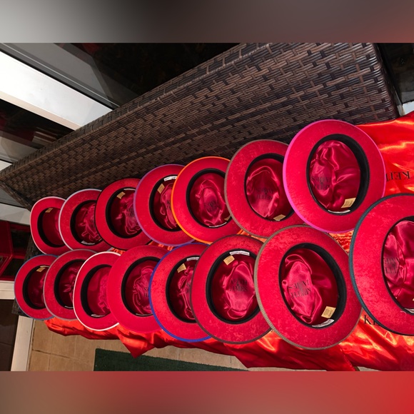 These are very well kept and cleaned KEITH N JAMES hats. - Picture 3 of 4